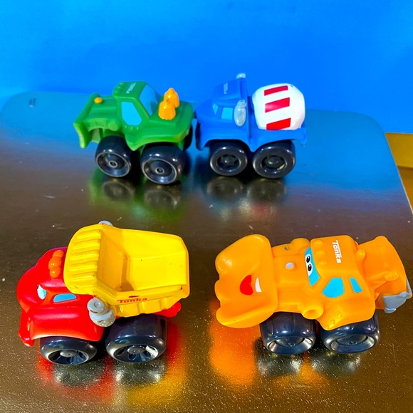 TONKA LIL CHUCK & FRIENDS VTG 2008 WHEEL PALS VEHICLES BUNDLE OF 4 - Picture 5 of 10
